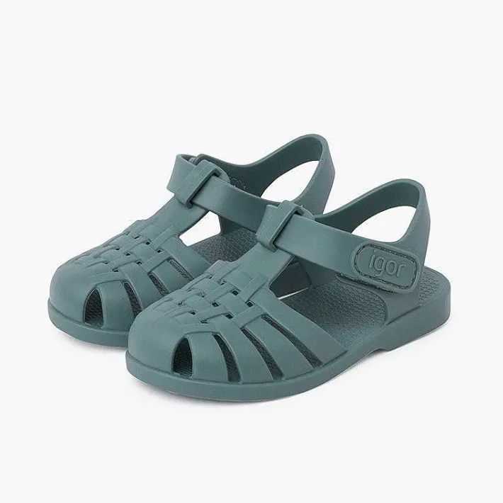 Cangrejeras Y Chanclas<Pisamonas Cangrejeras Niños Cierre Adherente Colores Empolvados
