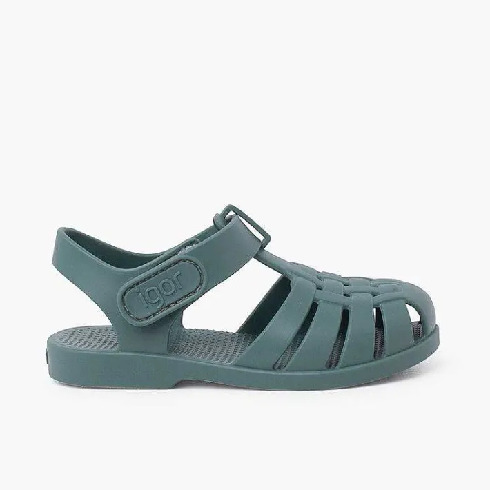 Cangrejeras Y Chanclas<Pisamonas Cangrejeras Niños Cierre Adherente Colores Empolvados