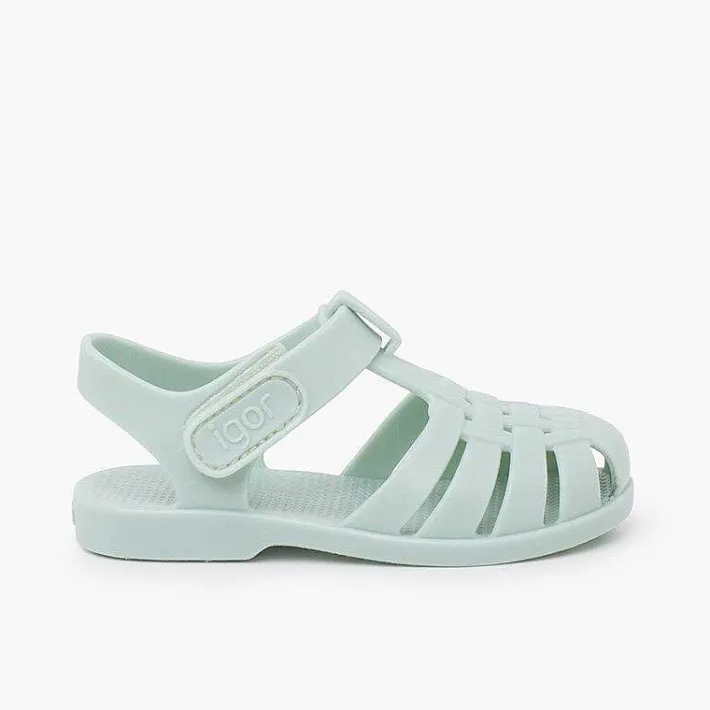 Cangrejeras Y Chanclas<Pisamonas Cangrejeras Niños Cierre Adherente Colores Empolvados
