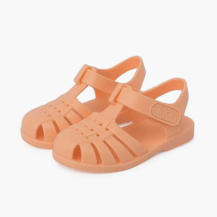 Cangrejeras Y Chanclas<Pisamonas Cangrejeras Niños Cierre Adherente Colores Empolvados