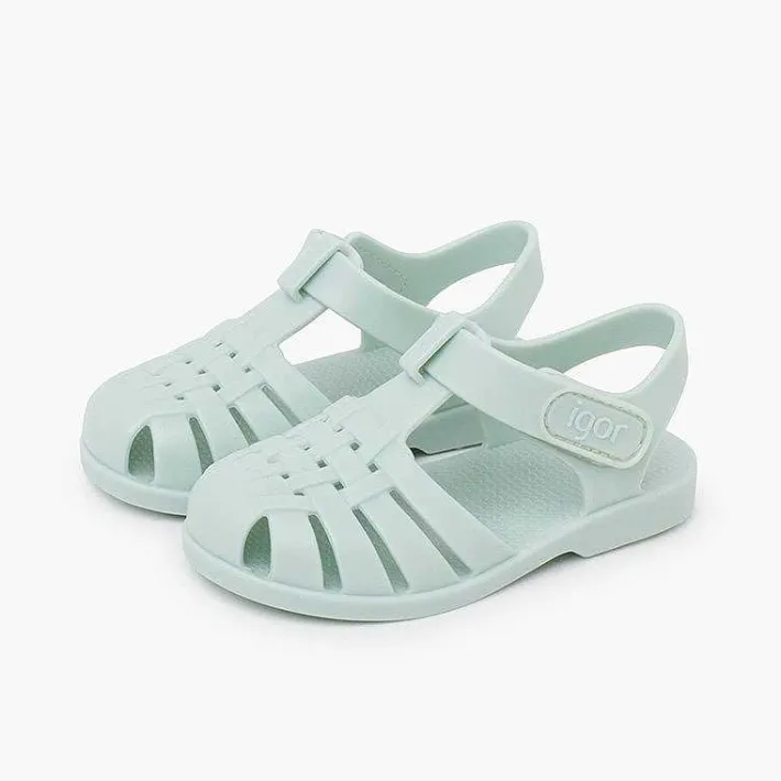 Cangrejeras Y Chanclas<Pisamonas Cangrejeras Niños Cierre Adherente Colores Empolvados