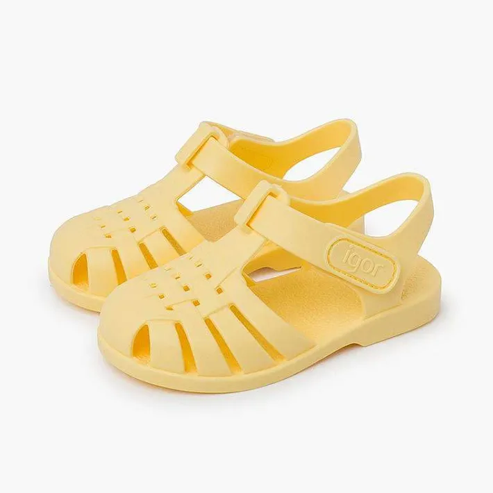 Cangrejeras Y Chanclas<Pisamonas Cangrejeras Niños Cierre Adherente Colores Empolvados