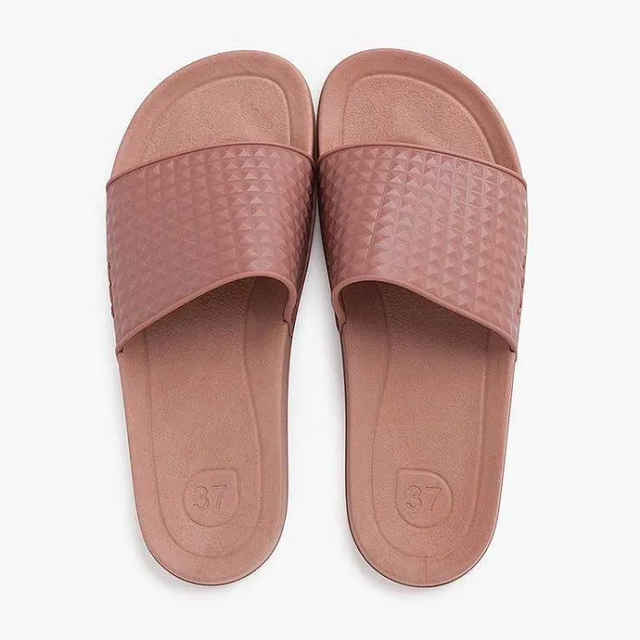Cangrejeras Y Playa<Pisamonas Chanclas Mujer Tira Ancha Colores Empolvados