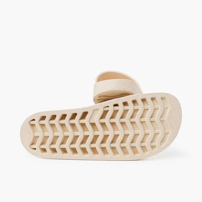 Cangrejeras Y Playa<Pisamonas Chanclas Mujer Tira Ancha Colores Empolvados