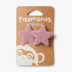 Para El Pelo<Pisamonas Clip De Pelo Estrella Doble Micropana