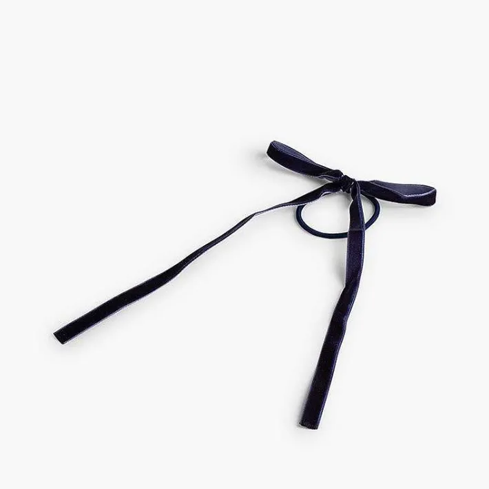 Para El Pelo<Pisamonas Coletero Con Lazada De Terciopelo