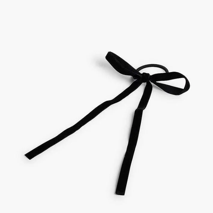 Para El Pelo<Pisamonas Coletero Con Lazada De Terciopelo