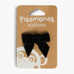 Para El Pelo<Pisamonas Coletero Con Lazo Terciopelo Para Niñas