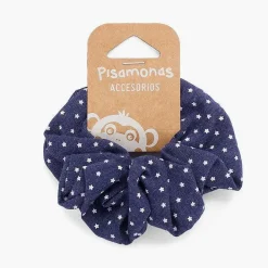Para El Pelo<Pisamonas Coletero Tela Estrellitas