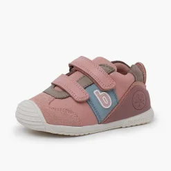 Zapatos Colegiales<Pisamonas Deportivas Niña Biomecanics Doble Cierre Adherente Color Rosa