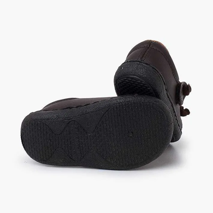 Zapatos Colegiales<Pisamonas Deportivas Piel Lavable Cordones Elasticos