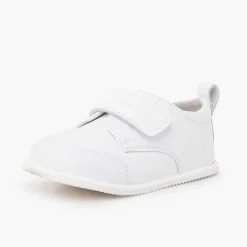 Zapatillas<Pisamonas Deportivas Piso Flexible Puntera Reforzada Color Blanco