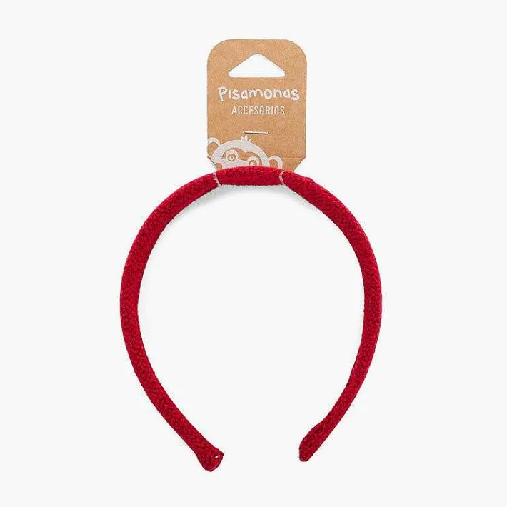 Para El Pelo<Pisamonas Diadema Ancha Tela De Saco