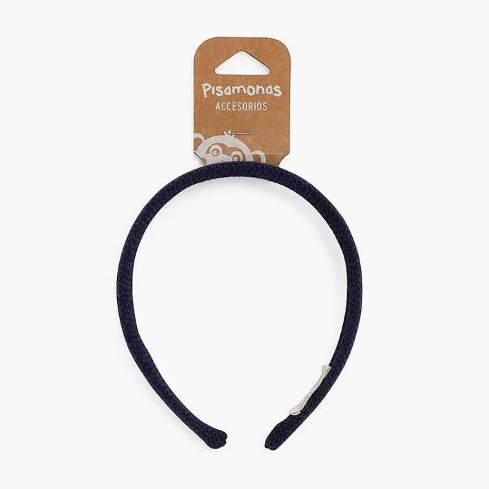 Para El Pelo<Pisamonas Diadema Ancha Tela De Saco