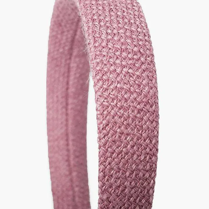 Para El Pelo<Pisamonas Diadema Ancha Tela De Saco