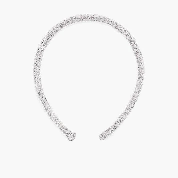 Para El Pelo<Pisamonas Diadema Ancha Tela De Saco