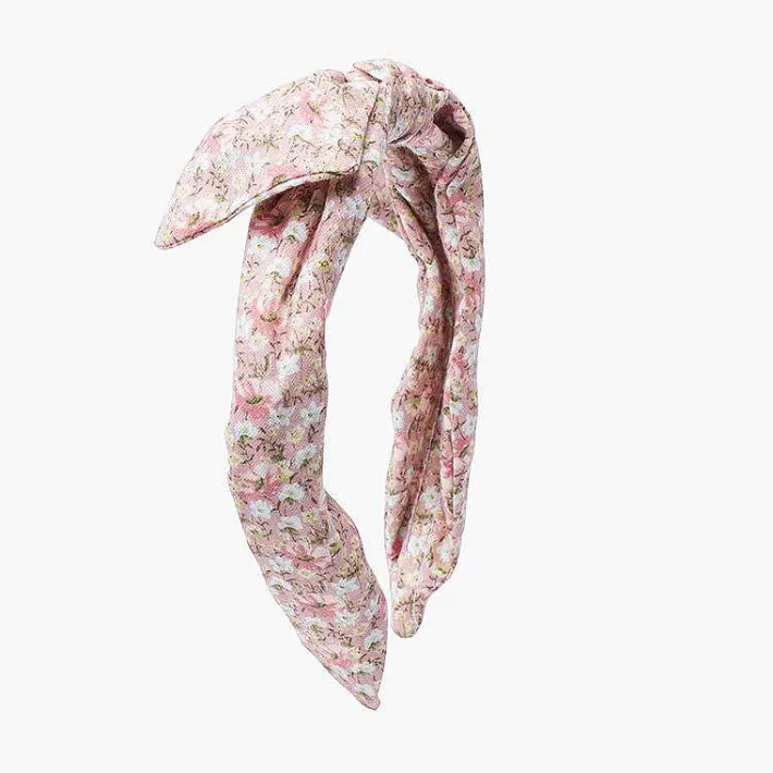 Para El Pelo<Pisamonas Diadema Con Flores Lazo