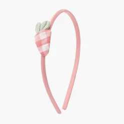 Para El Pelo<Pisamonas Diadema Fina Zanahoria Vichy