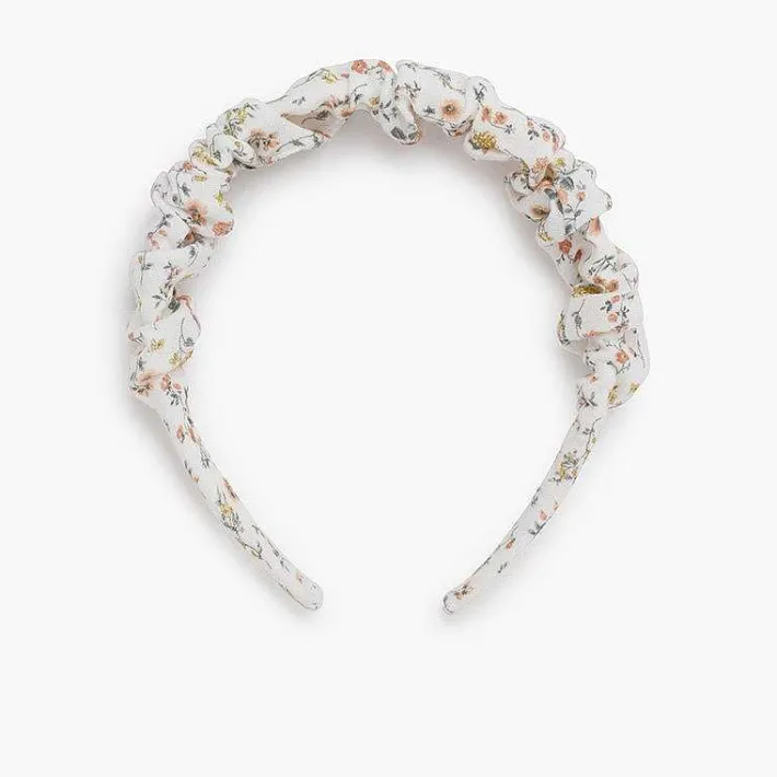 Para El Pelo<Pisamonas Diadema Fruncida Flores Liberty