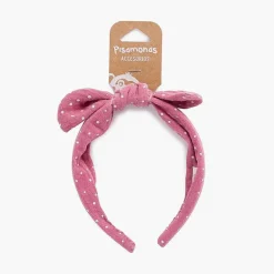 Para El Pelo<Pisamonas Diadema Lazos Con Topitos