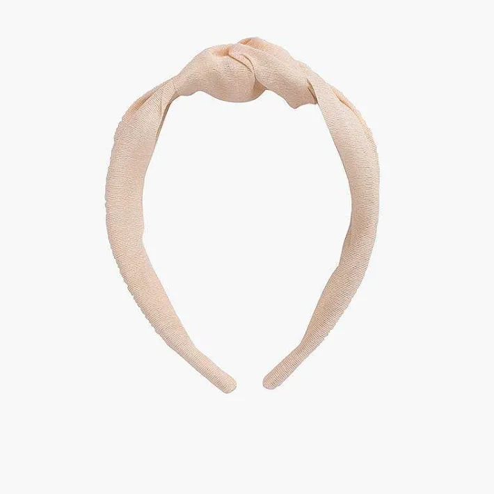Para El Pelo<Pisamonas Diadema Nudo Ancha Bambula Lineas