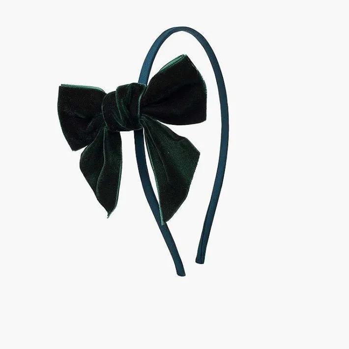 Para El Pelo<Pisamonas Diadema Raso Con Lazo Terciopelo