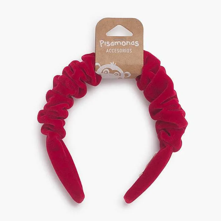 Para El Pelo<Pisamonas Diadema Terciopelo Tipo Scrunchie