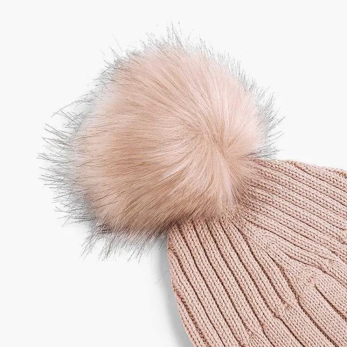 Leotardos Y Textil Condor<Pisamonas Gorro Borla Con Pompon Pelo
