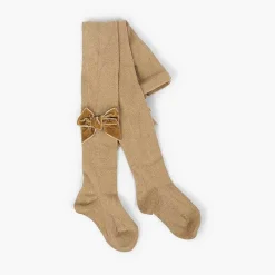 Leotardos Y Textil Condor<Pisamonas Leotardos Con Lazo Terciopelo