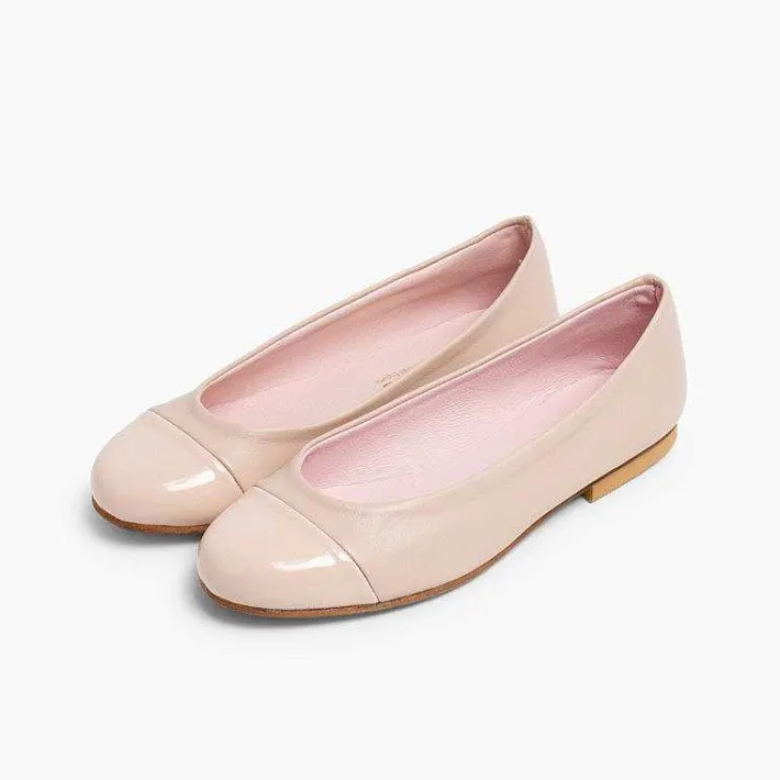 Bailarinas<Pisamonas Manoletinas Mujer Niña Bailarinas Charol Y Napa