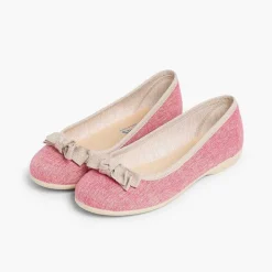 Bailarinas<Pisamonas Manoletinas Niña & Mujer Linolin Con Lazo