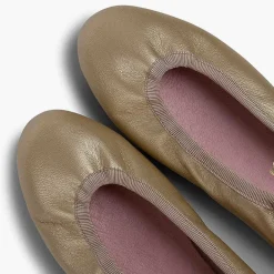 Bailarinas<Pisamonas Manoletinas Niña Y Mujer Piel Perlada