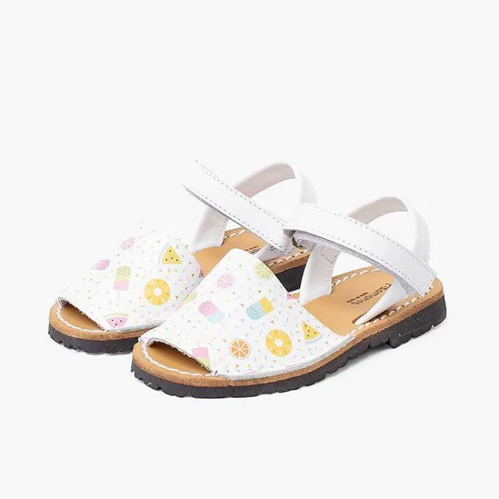 Sandalias<Pisamonas Menorquinas Estampadas Unisex Tira Adherente