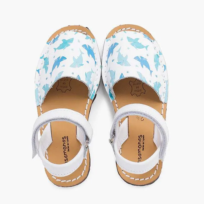 Sandalias<Pisamonas Menorquinas Estampadas Unisex Tira Adherente