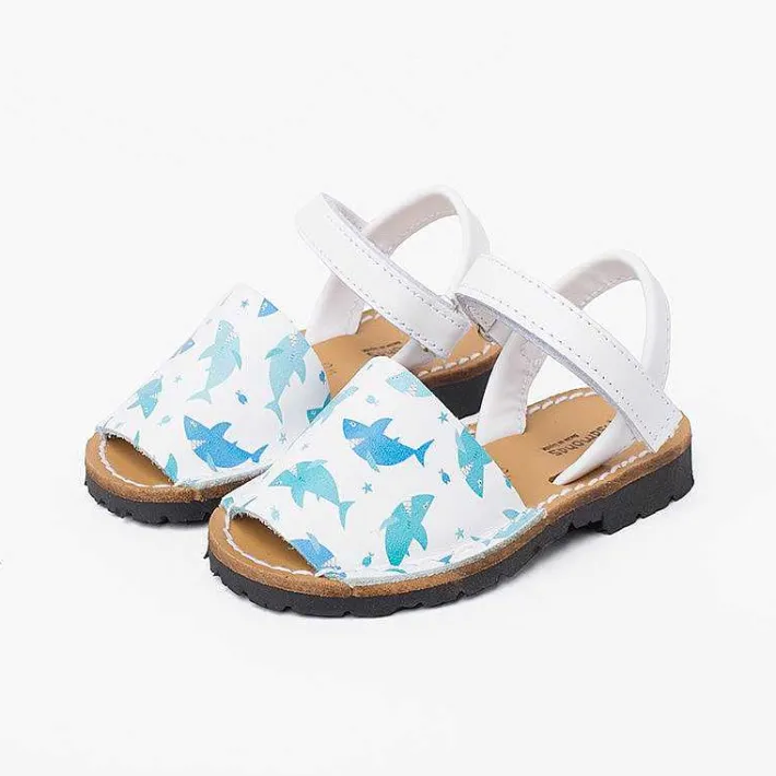 Sandalias<Pisamonas Menorquinas Estampadas Unisex Tira Adherente