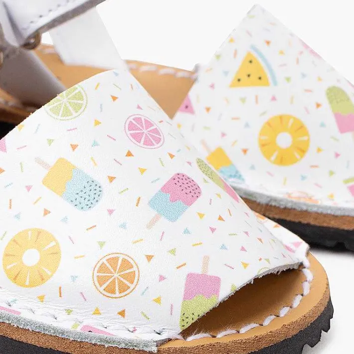 Sandalias<Pisamonas Menorquinas Estampadas Unisex Tira Adherente