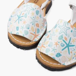 Sandalias<Pisamonas Menorquinas Estampadas Unisex Tira Adherente