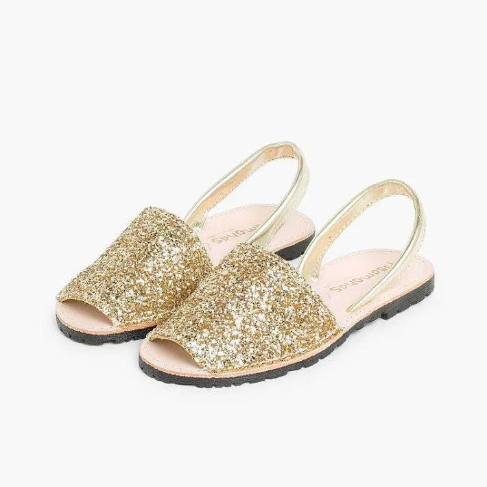 Menorquinas Avarcas<Pisamonas Menorquinas Glitter Niña & Mujer