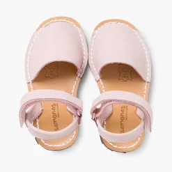 Menorquinas Avarcas<Pisamonas Menorquinas Niños Avarcas Nobuck Tira Adherente