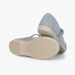 Zapatos Comunión<Pisamonas Mercedita Ceremonia Niña Lazo Cierre Hebilla