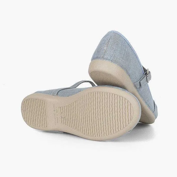Zapatos Comunión<Pisamonas Mercedita Ceremonia Niña Lazo Cierre Hebilla