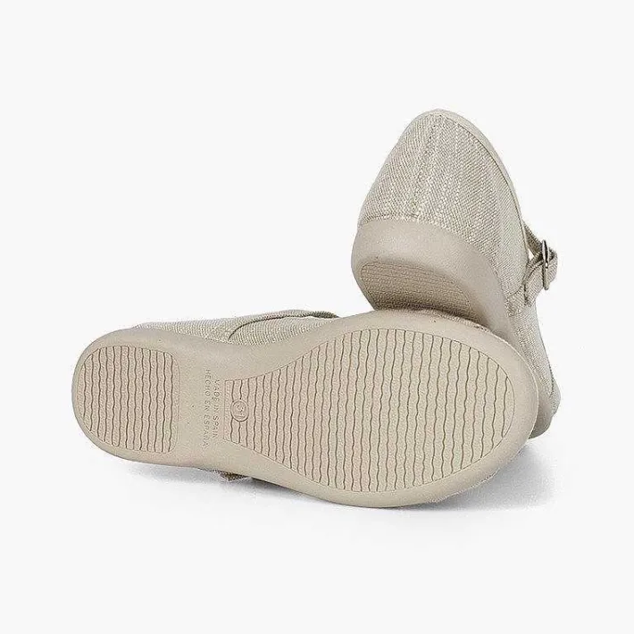 Zapatos Comunión<Pisamonas Mercedita Ceremonia Niña Lazo Cierre Hebilla