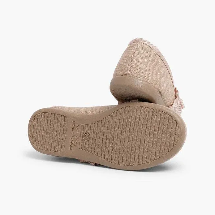 Zapatos Comunión<Pisamonas Mercedita Con Tira Elastica Ancha