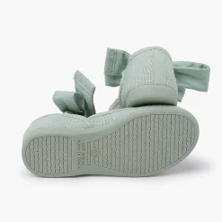 Zapatos Comunión<Pisamonas Mercedita Escotada Con Lazada Tobillo