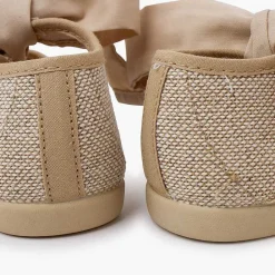 Zapatos Comunión<Pisamonas Mercedita Escotada Con Lazada Tobillo