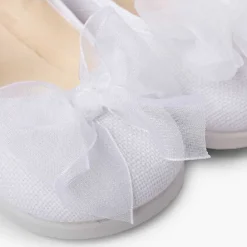 Merceditas Niña<Pisamonas Mercedita Lino Hebilla Lazo Organza