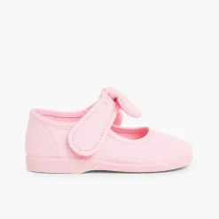 Merceditas Niña<Pisamonas Mercedita Lona Lazo Con Tira Adherente