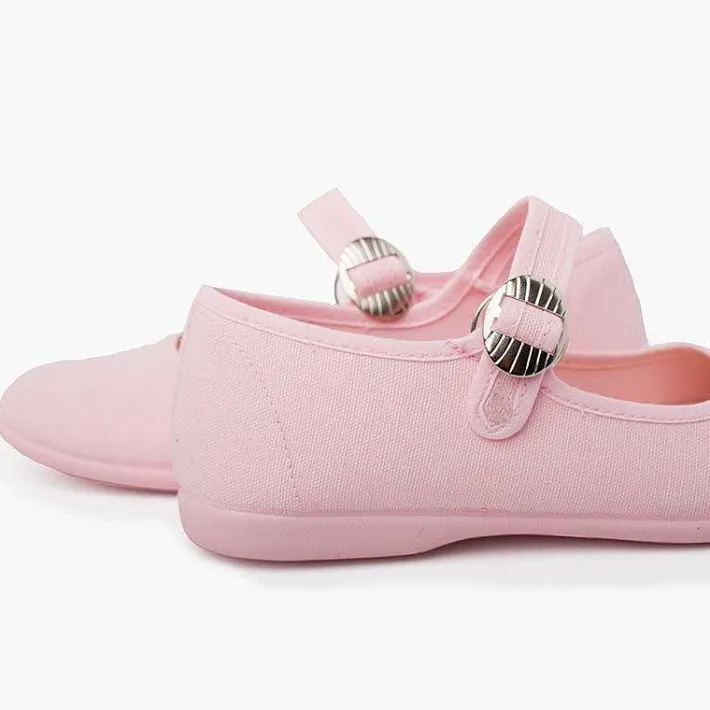 Merceditas Niña<Pisamonas Mercedita Lona Niña Hebilla Japonesa