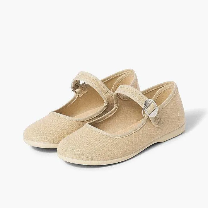 Merceditas Niña<Pisamonas Mercedita Lona Niña Hebilla Japonesa