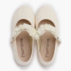 Zapatos Comunión<Pisamonas Merceditas Ceremonia Tira De Flores